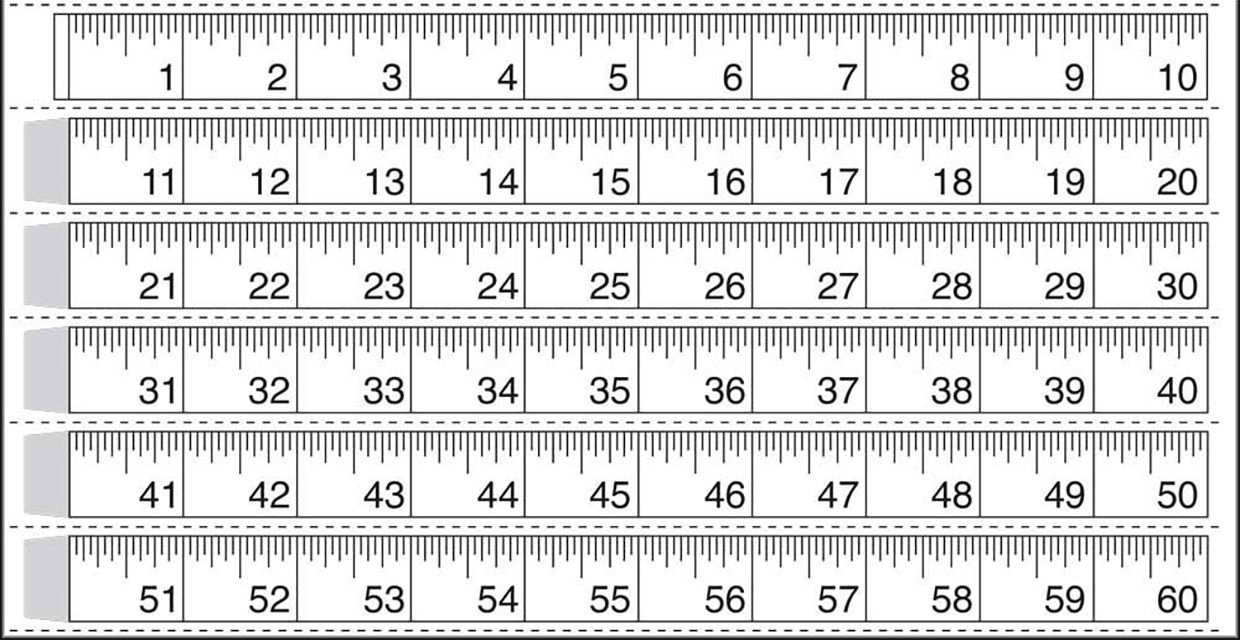 10 Sets Of Free, Printable Rulers When You Need One Fast within Printable Ruler with Millimeters Actual Size