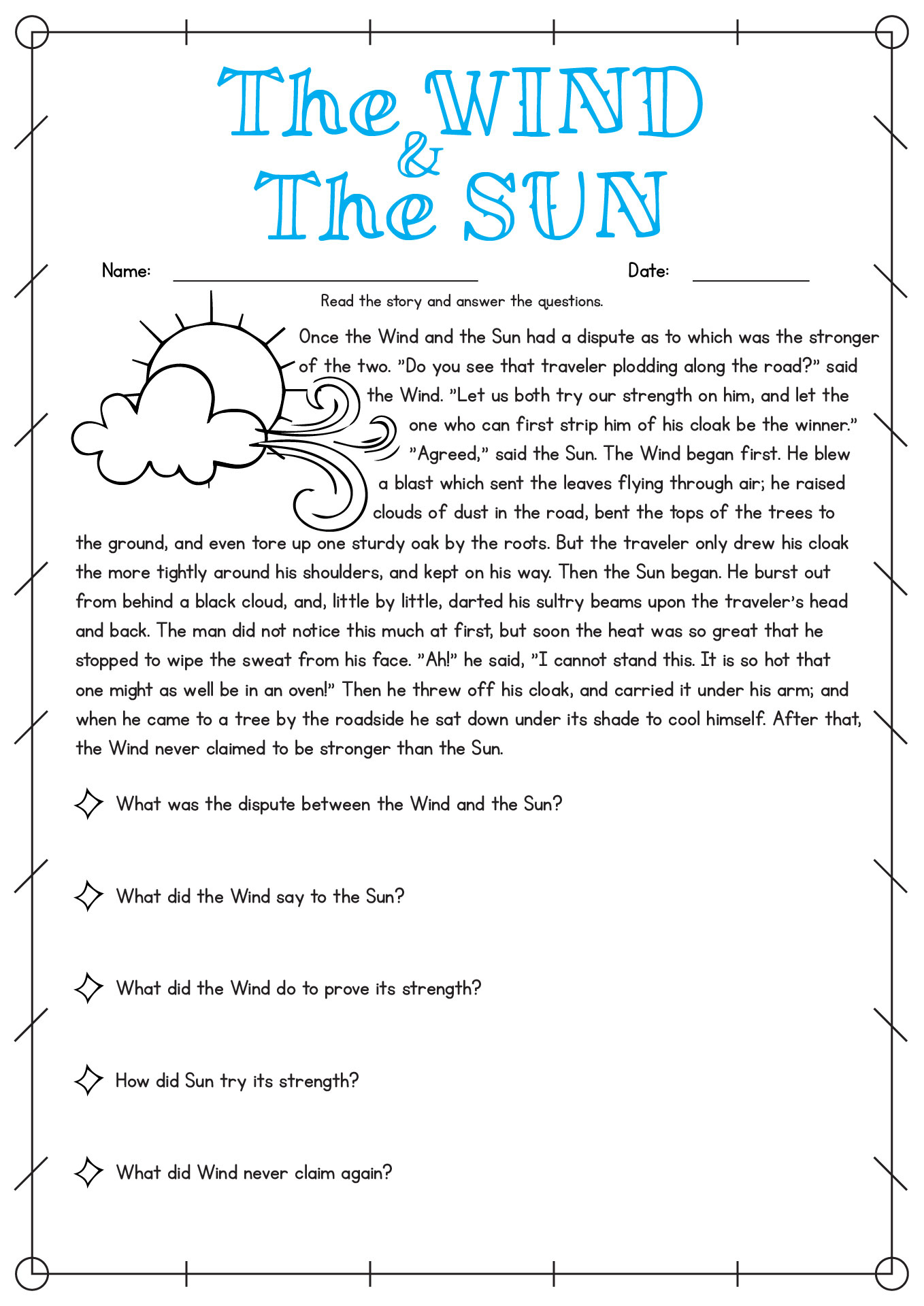 15 Fourth Grade Reading Comp Worksheets - Free Pdf At Worksheeto within Free Printable 4th Grade Reading Fluency Passages