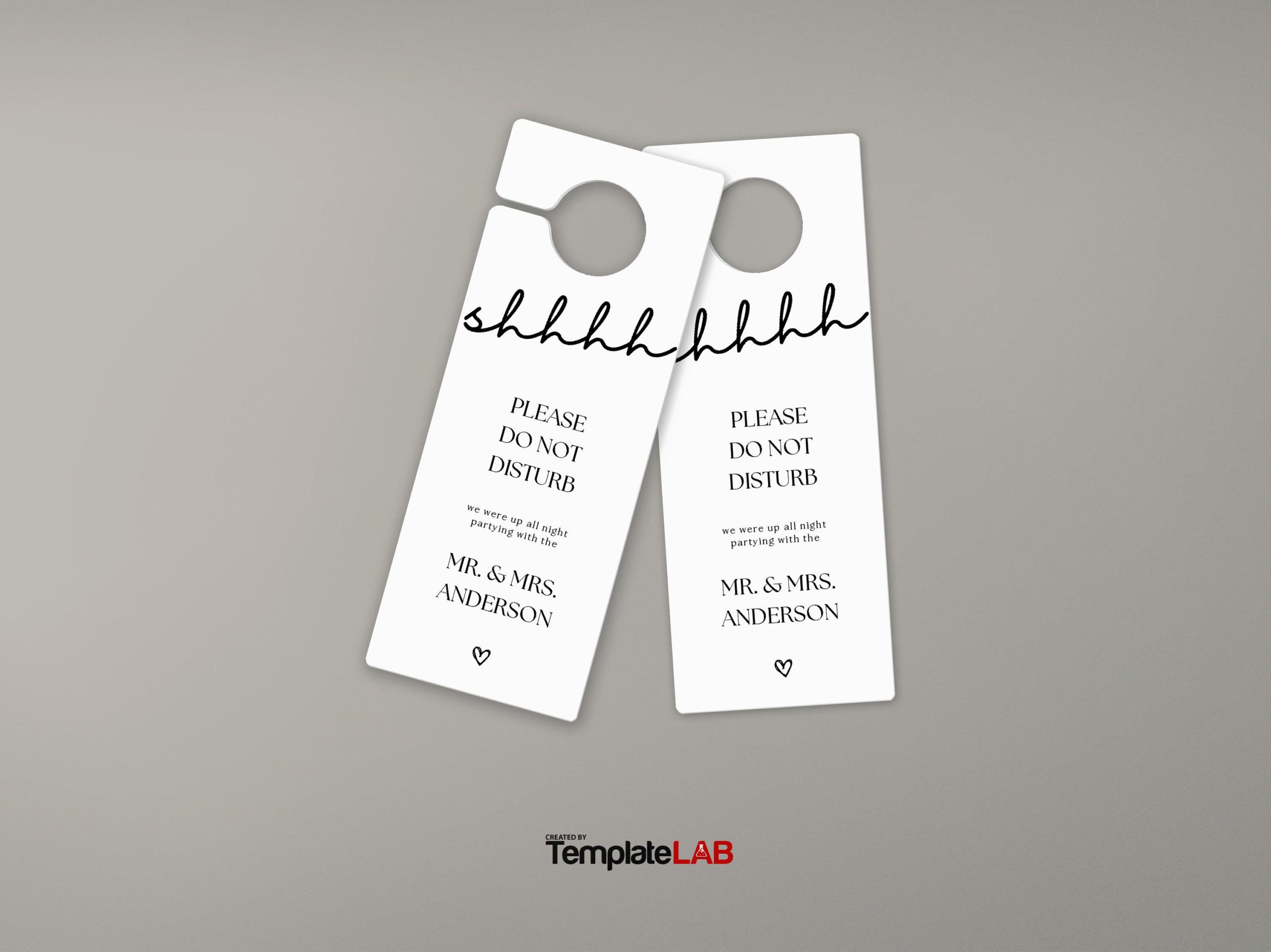 18 Free Door Hanger Templates (Word, Pdf, Psd) ᐅ Templatelab with Free Printable Door Sign Template