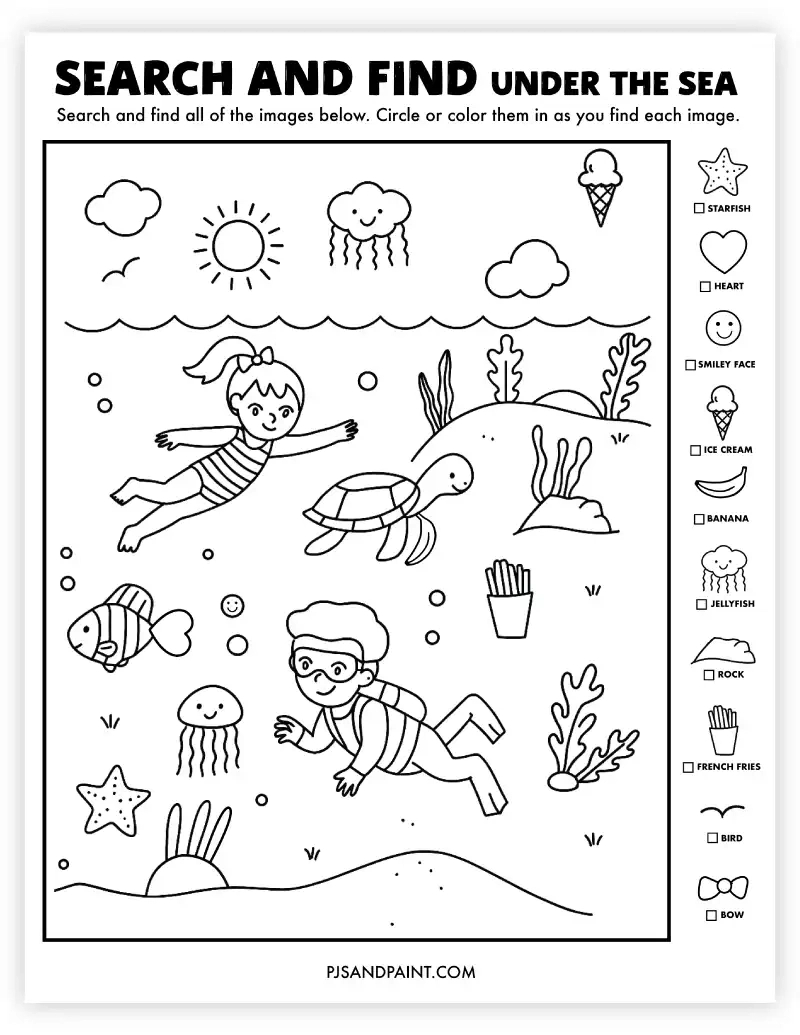 19 Free Printable Search And Find Activities - Pjs And Paint for Printable Search And Find Pictures