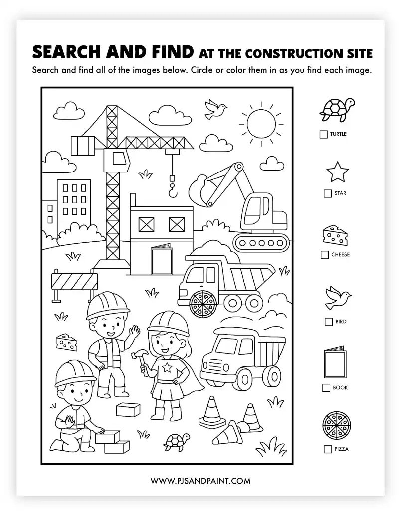 19 Free Printable Search And Find Activities - Pjs And Paint intended for Printable Search And Find Pictures
