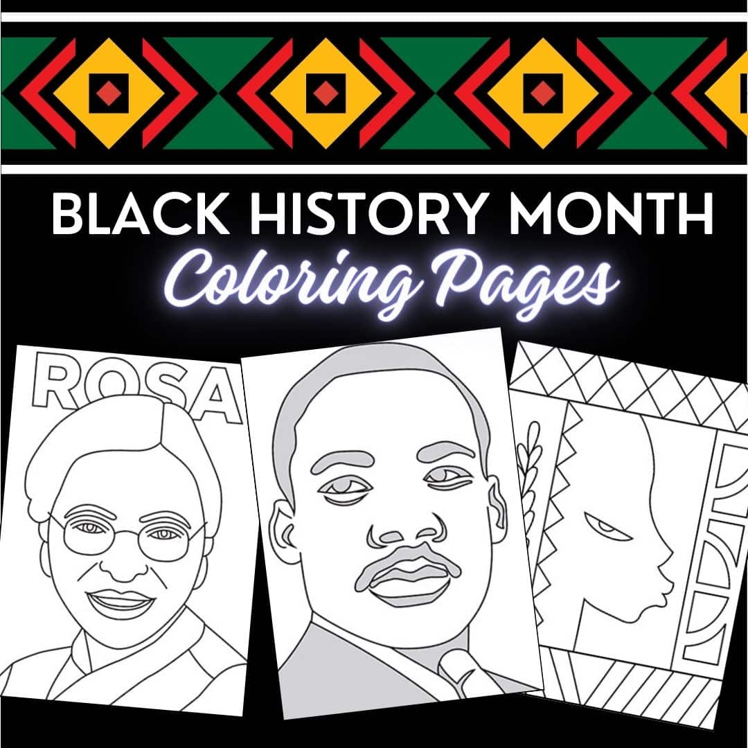 25+ Black History Month Coloring Pages (Printable Pdf Sheets throughout Black History Month Printable Activities