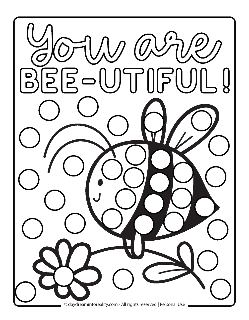 25+ Free Valentine'S Day Dot Marker Pdf Pages ~ Daydream Into Reality within Free Printable Dot Marker Printable