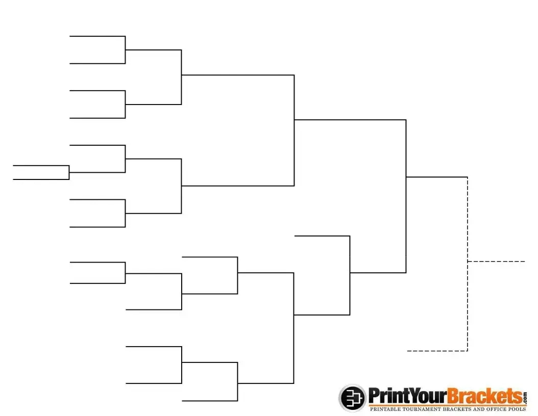 9 Team Double Elimination Bracket Pdf Form - Formspal for Free Printable Double Elimination Tournament Brackets