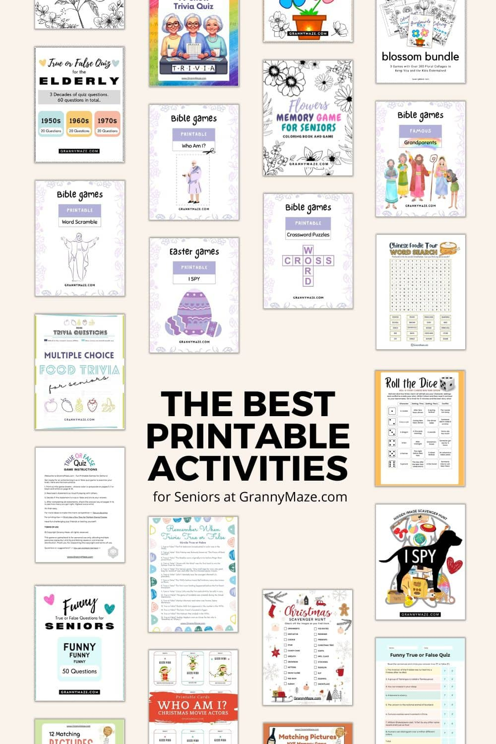 Best Printable Activities For Seniors: 25 Games And Puzzles To Print with Free Printable Activities For The Elderly