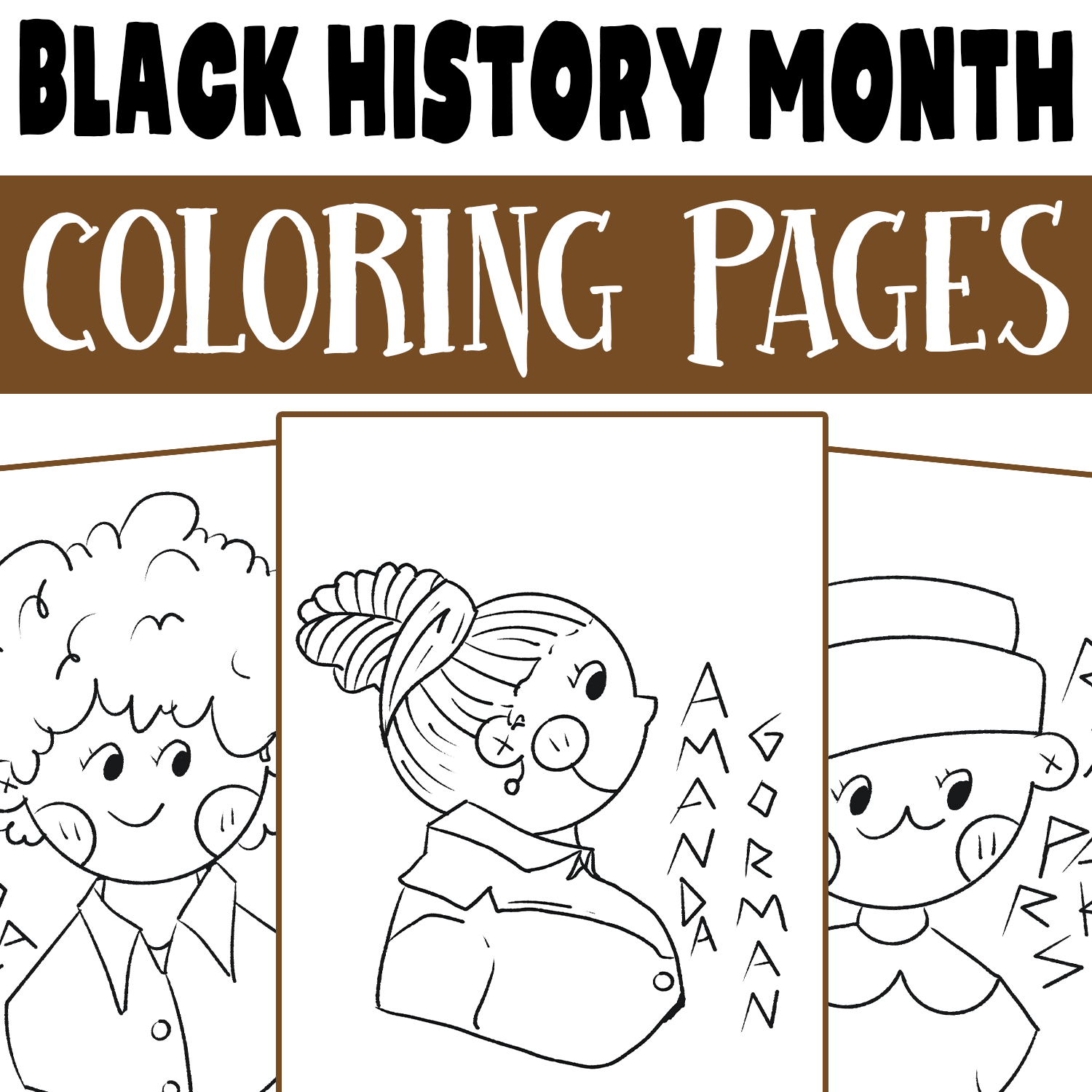 Black History Month Coloring Pages, 10 African History Coloring throughout Black History Month Printable Activities