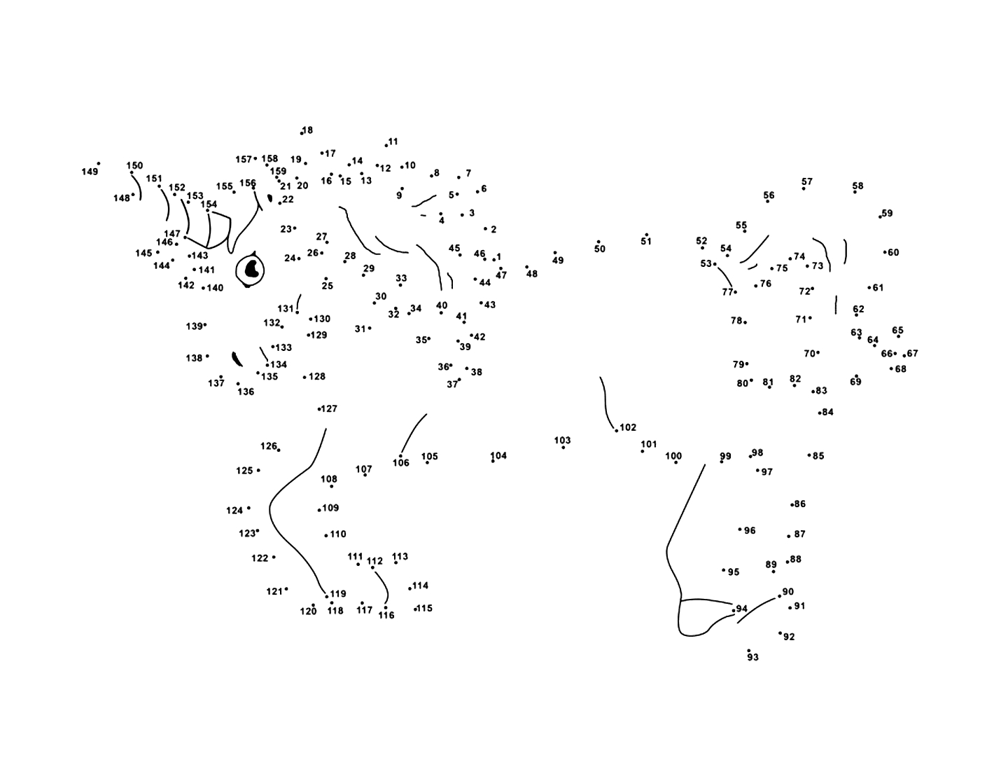 Connect The Dots Printables – Printable Coloring Pages with regard to Advanced Connect The Dots Printable