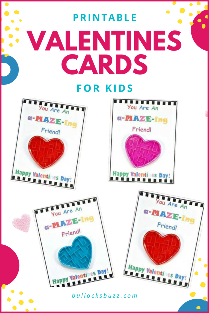 Diy Valentine'S Day Cards For Kids With Free Printable! Candy-Free regarding Free Printable Valentine Cards For Preschoolers