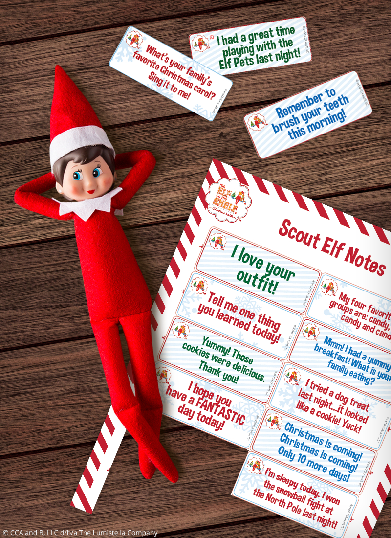 Download Free Printable Elf On The Shelf Notes | The Elf On The Shelf with Printable Elf on the Shelf Note