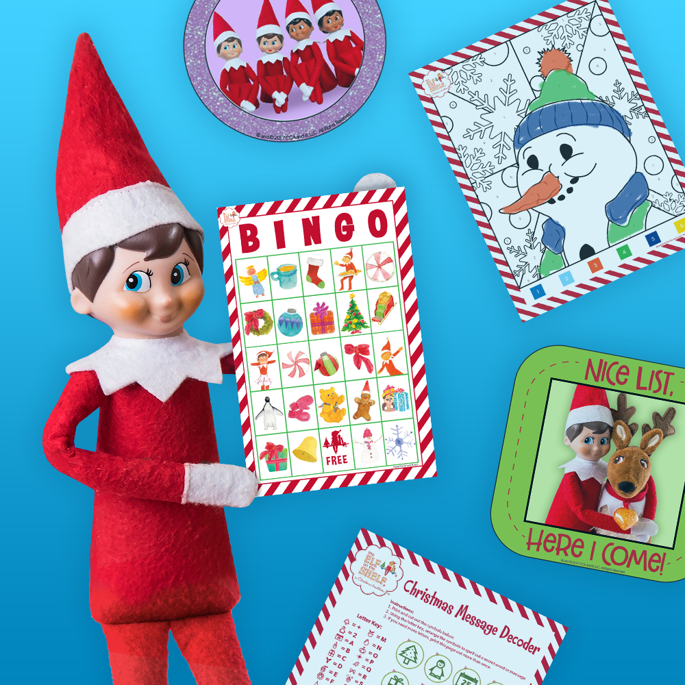 Download Printable Elf On The Shelf Activities | The Elf On The Shelf in Elf On A Shelf Printables