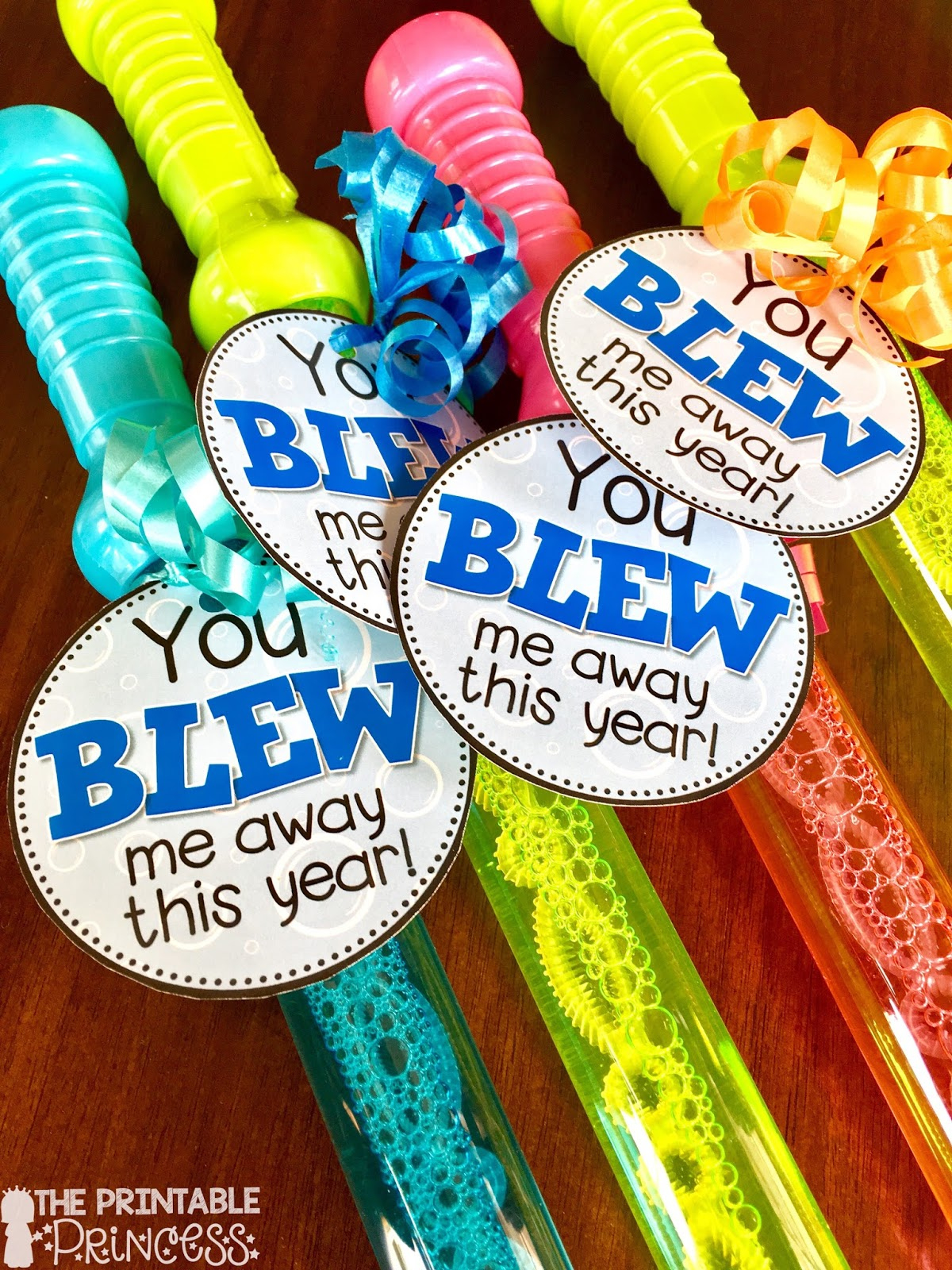Easy End Of The Year Gifts For Students pertaining to End of Year Bubble Gift Tags Printable Free