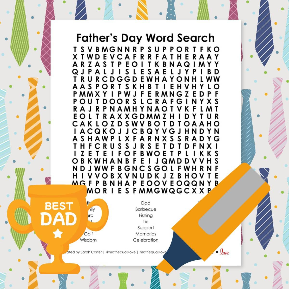 Father'S Day Word Search Puzzle (Free Pdf) with regard to Father's Day Word Search Printable