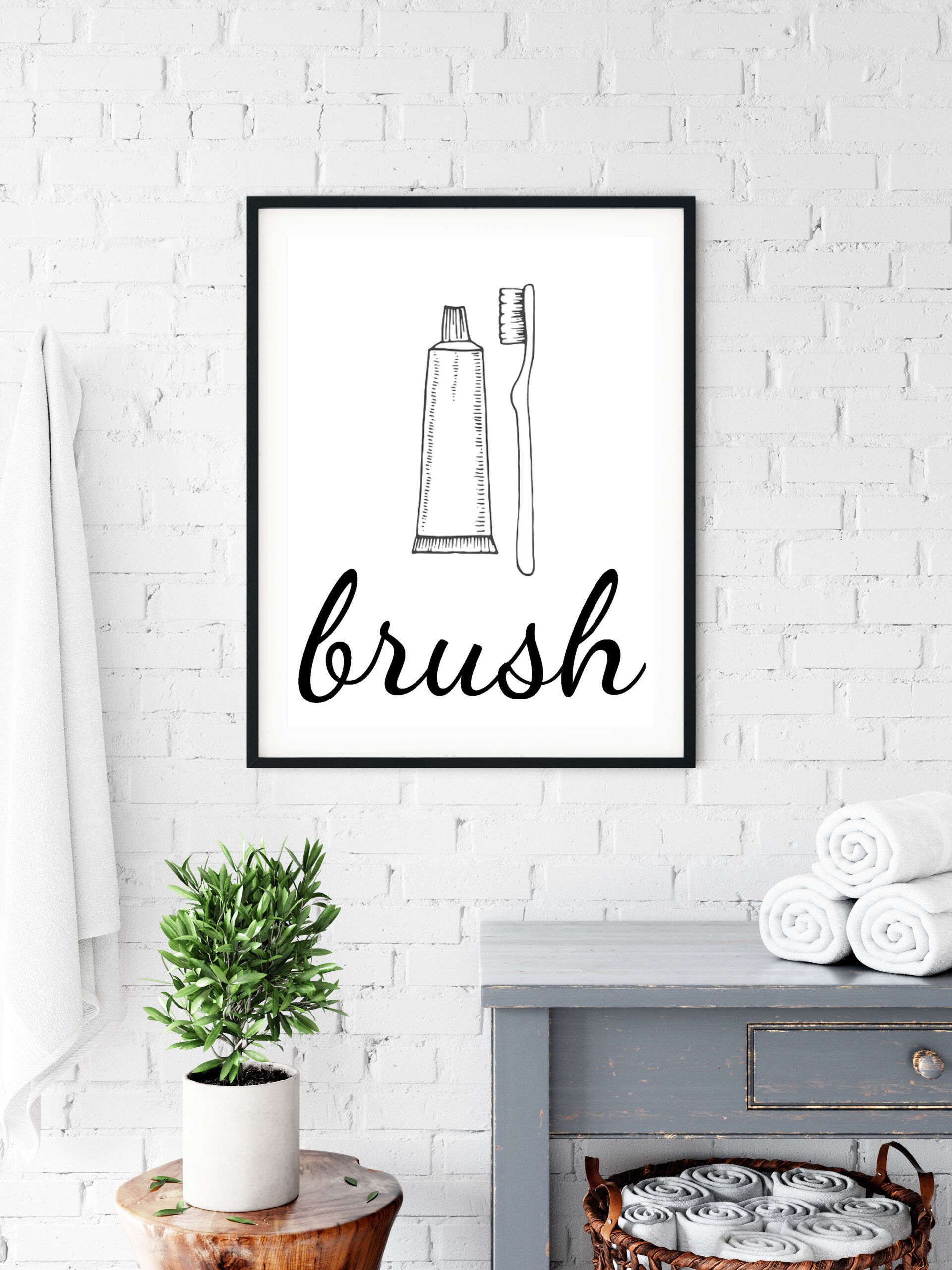 Free Bathroom Printables! – Welsh Design Studio with regard to Free Printable Wall Art Bathroom