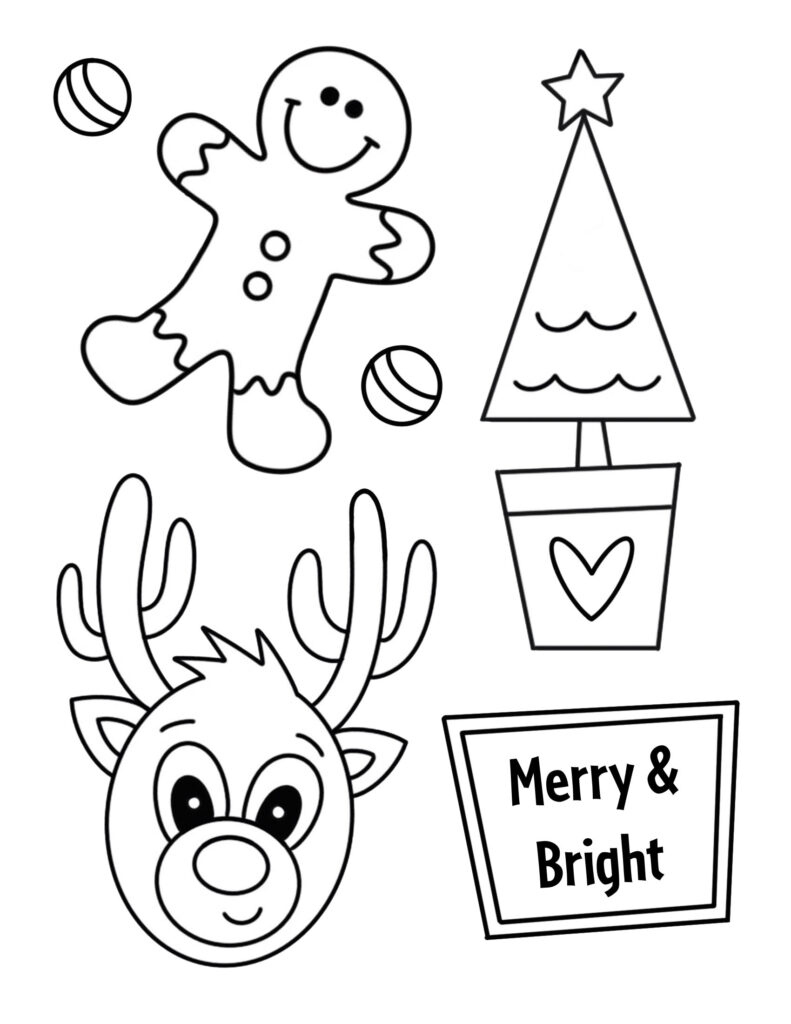 Free Christmas Worksheets For Preschool! ⋆ The Hollydog Blog throughout Free Preschool Christmas Worksheets Printables