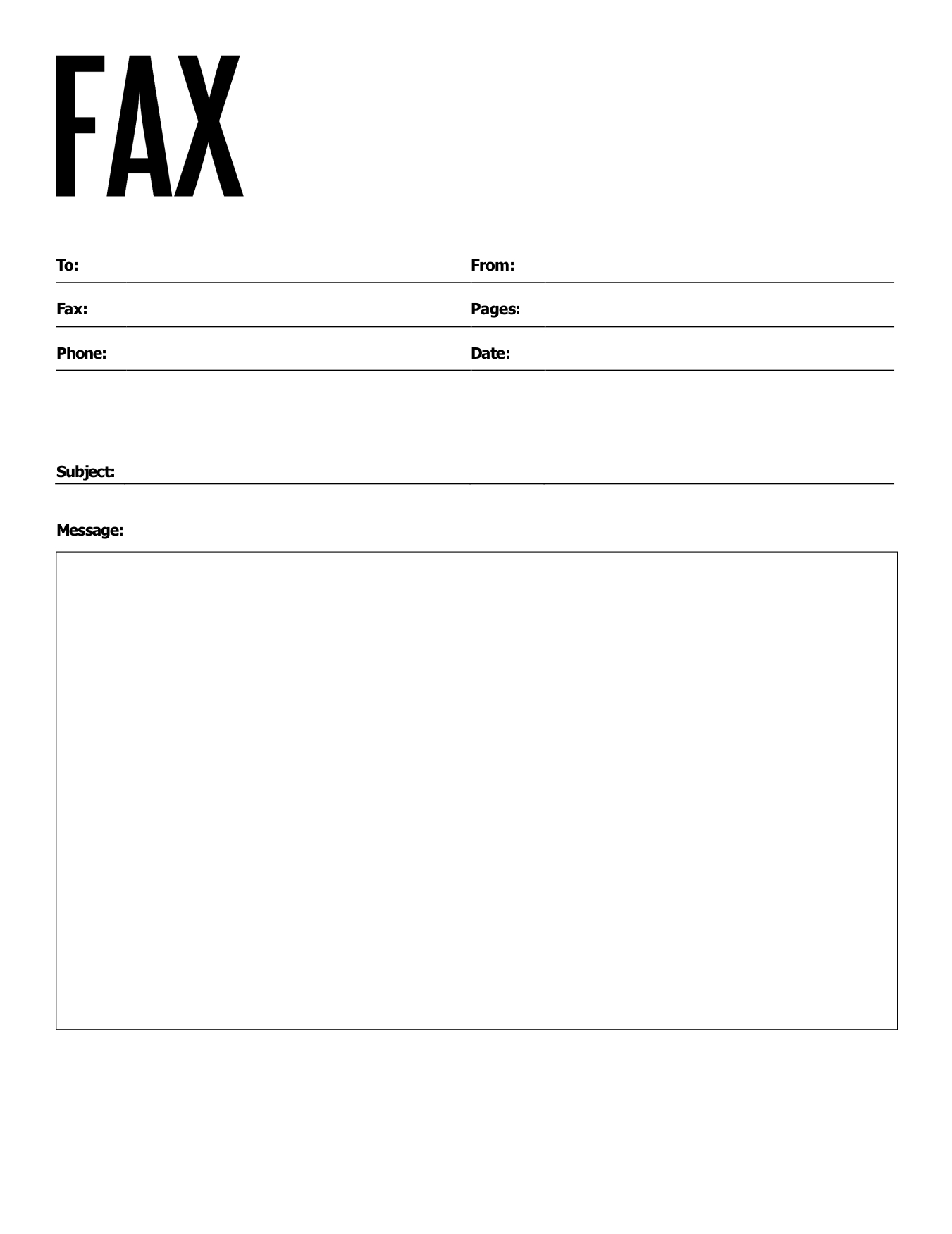 Free Fax Cover Sheets | Faxburner pertaining to Fax Cover Letter Template Printable