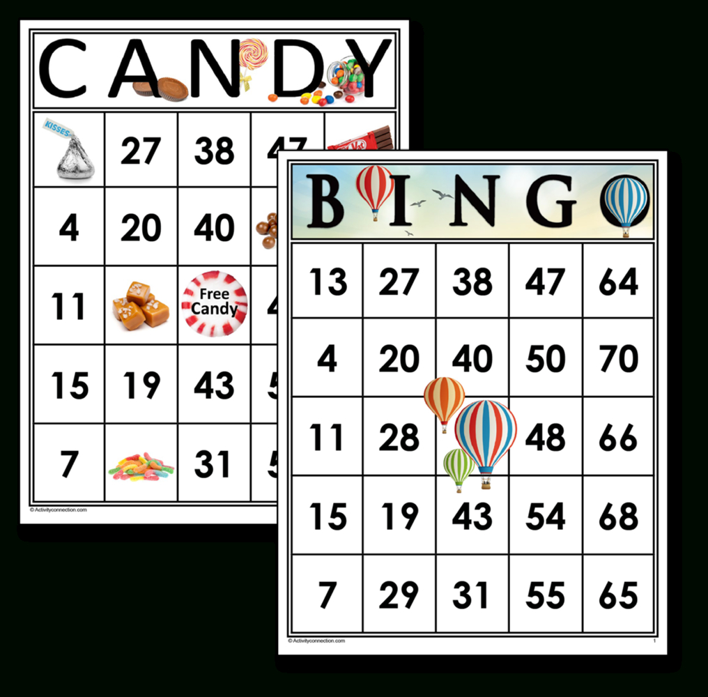 Free Printable Bingo Cards - Activity Connection in Printable Bingo Cards For Free
