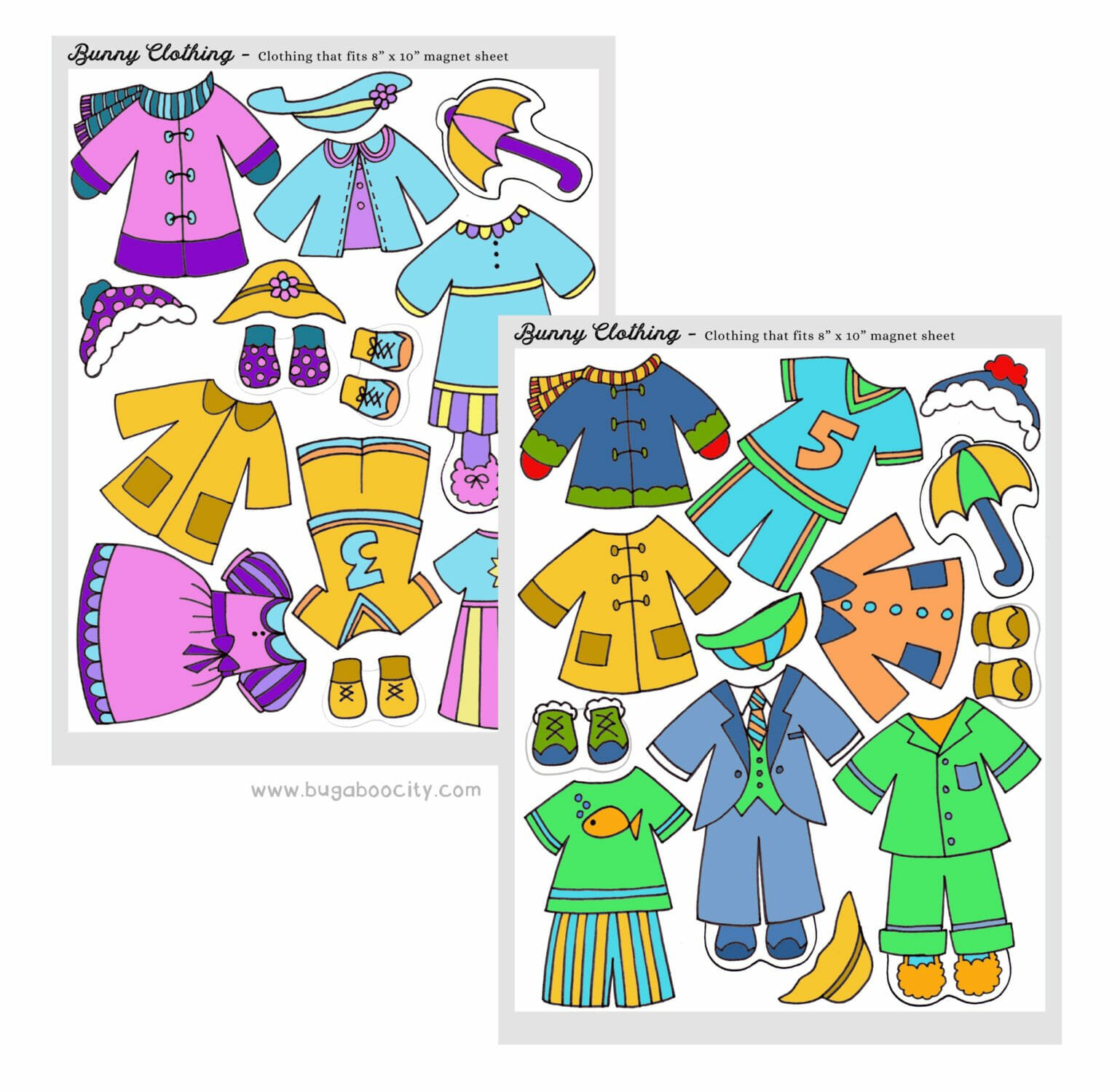 Free Printable Bunny Paper Dolls - Crafting Cheerfully with regard to Printable Paper Dolls Free