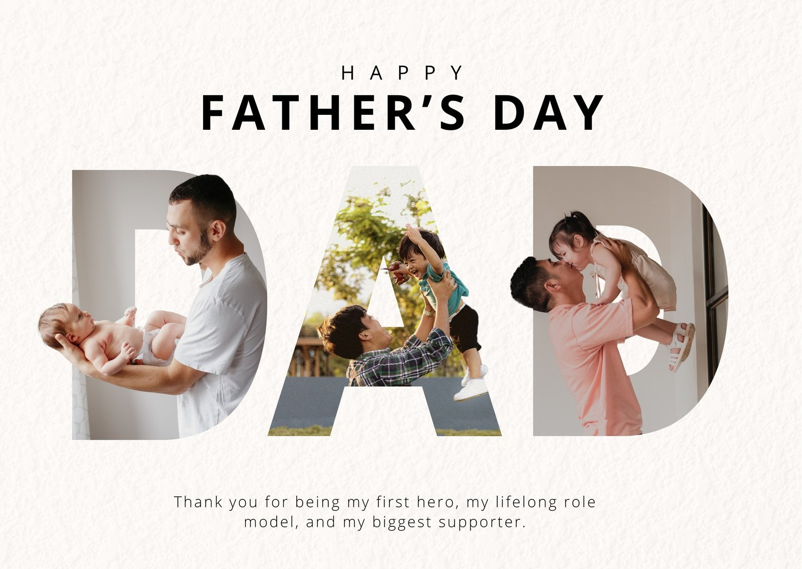 Free, Printable Father'S Day Card Templates To Personalize | Canva inside Printable Father's Day Cards Free