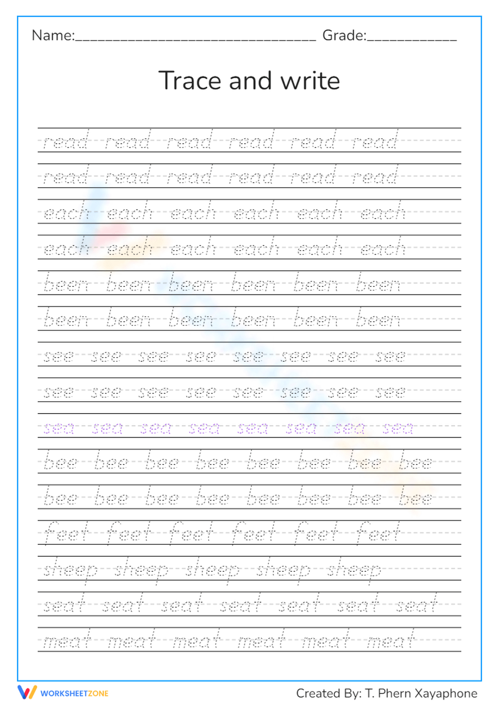 Free Printable Neat Handwriting Practice Sheets For All Ages for Printable Neat Handwriting Practice Sheets
