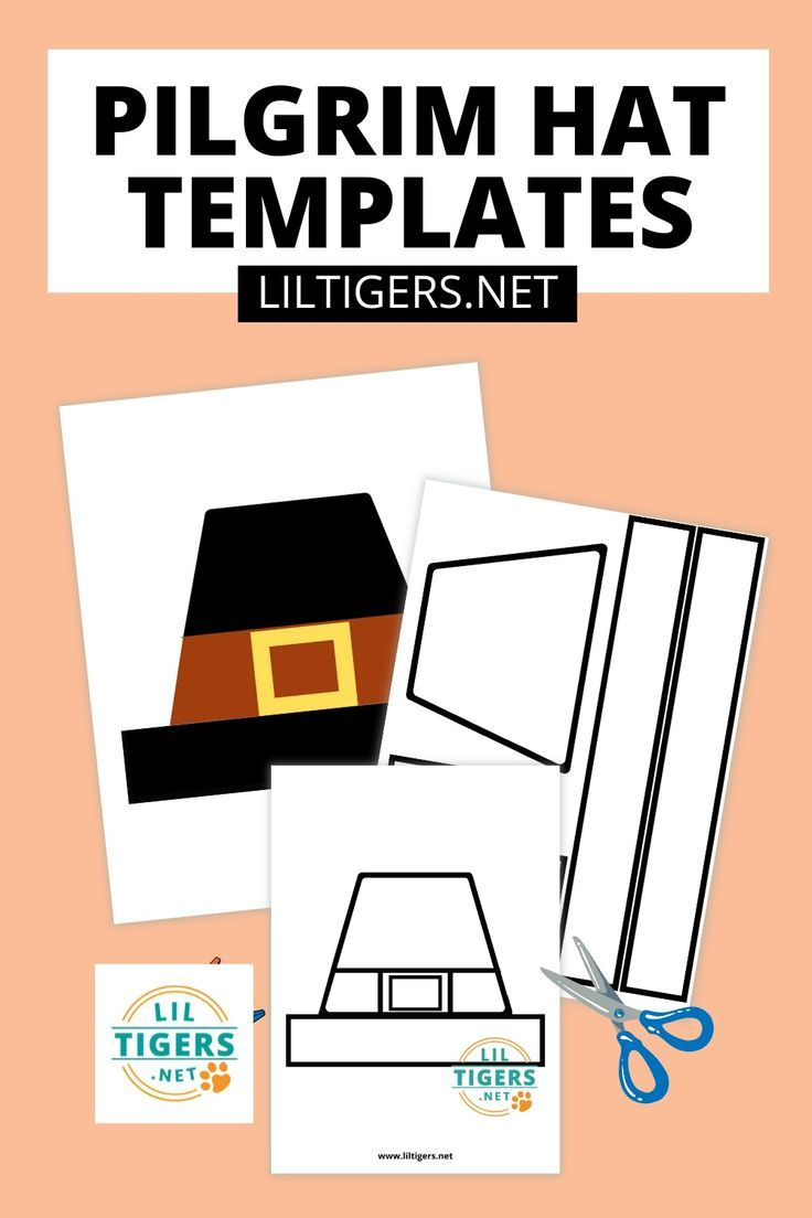 Free Printable Pilgrim Hat Template regarding Free Printable Pilgrim Hat Template