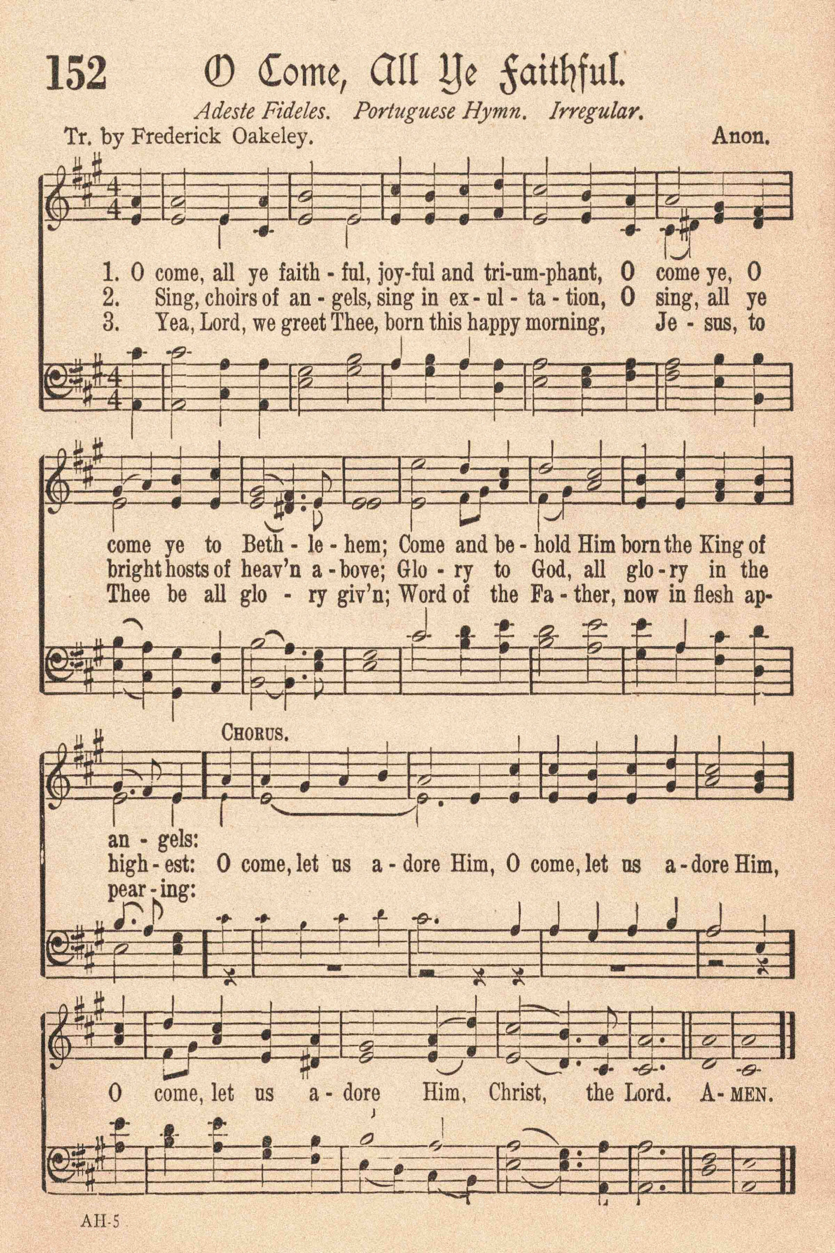 Free Printable Vintage Christmas Sheet Music Hymns • Rose within Free Printable Sheet Music For Christmas Carols