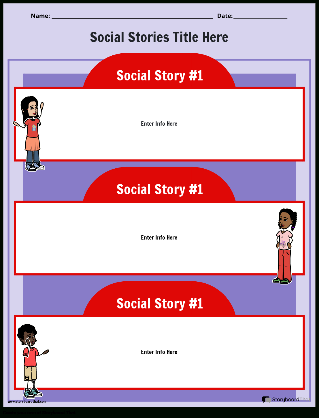 Free Social Story Templates: Create & Customize Easily throughout Free Printable Social Story Template