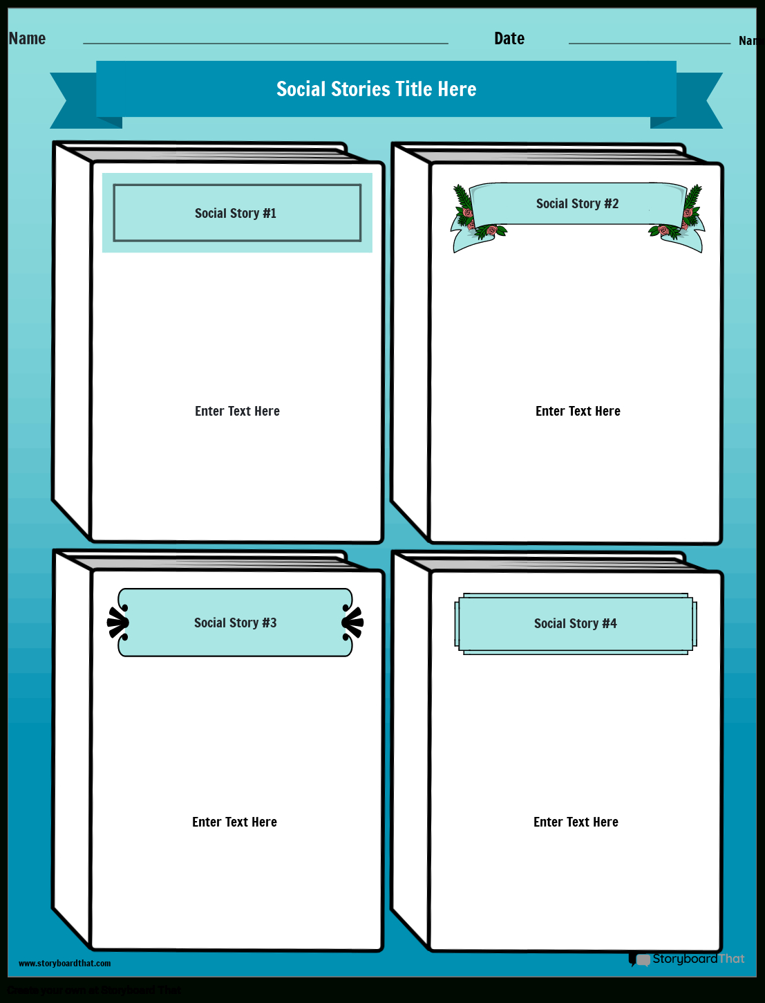 Free Social Story Templates: Create & Customize Easily with regard to Free Printable Social Story Template