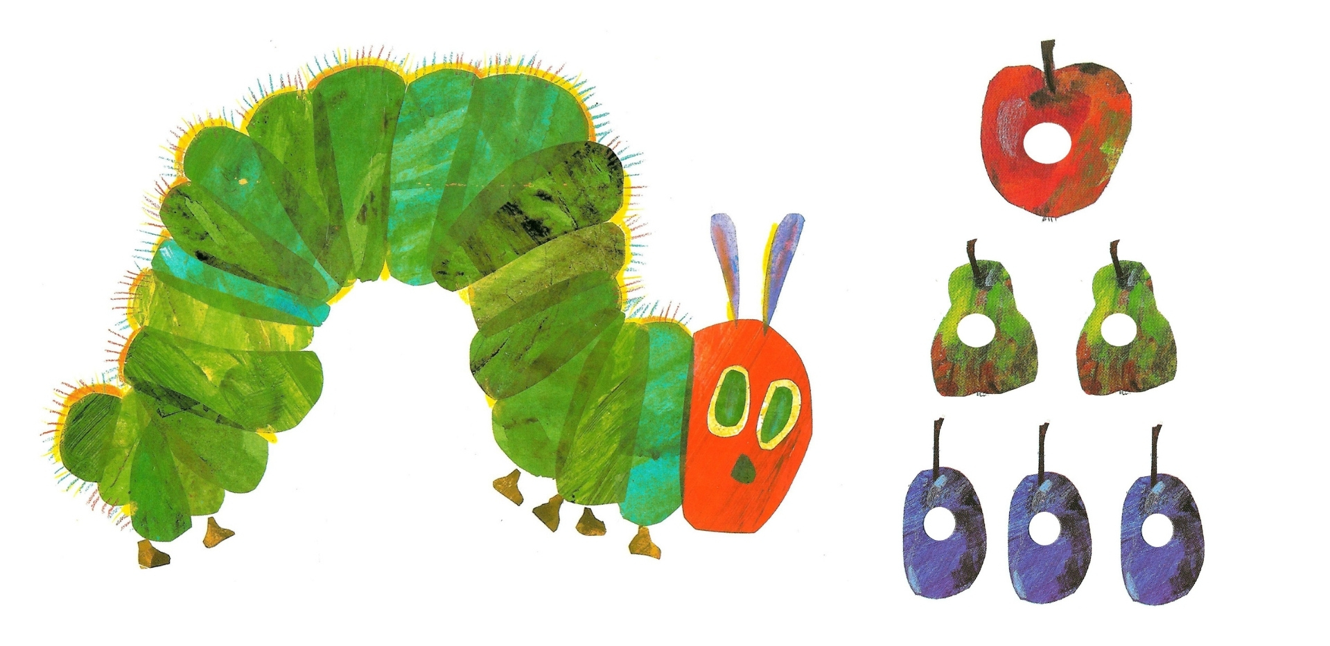 Free Very Hungry Caterpillar Images For Crafts & Printables pertaining to Very Hungry Caterpillar Printable Book