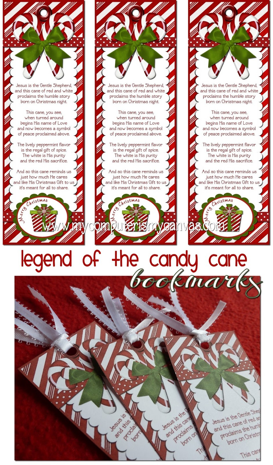 Freebie} Candy Cane Legend - My Computer Is My Canvas with regard to Printable Meaning Of The Candy Cane