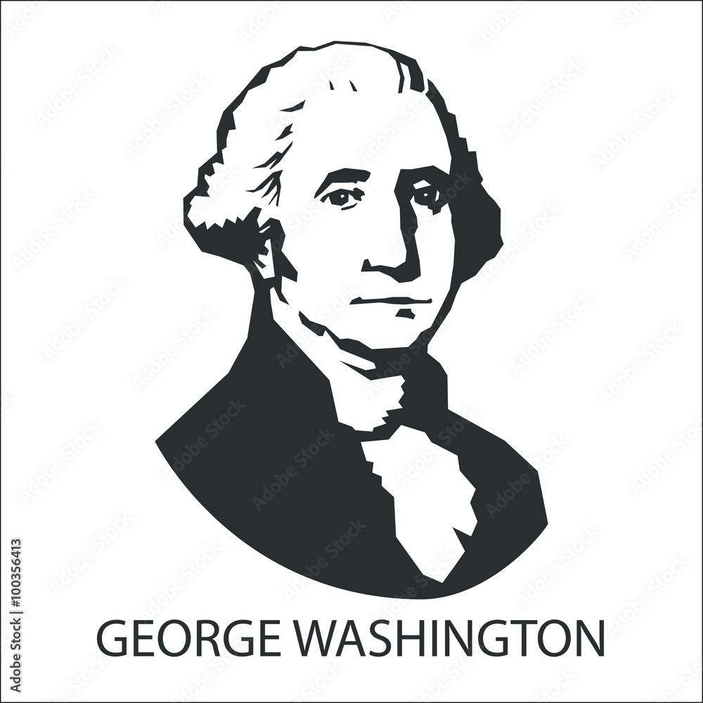 George Washington Vector Art & Graphics | Freevector within Printable Images Of George Washington