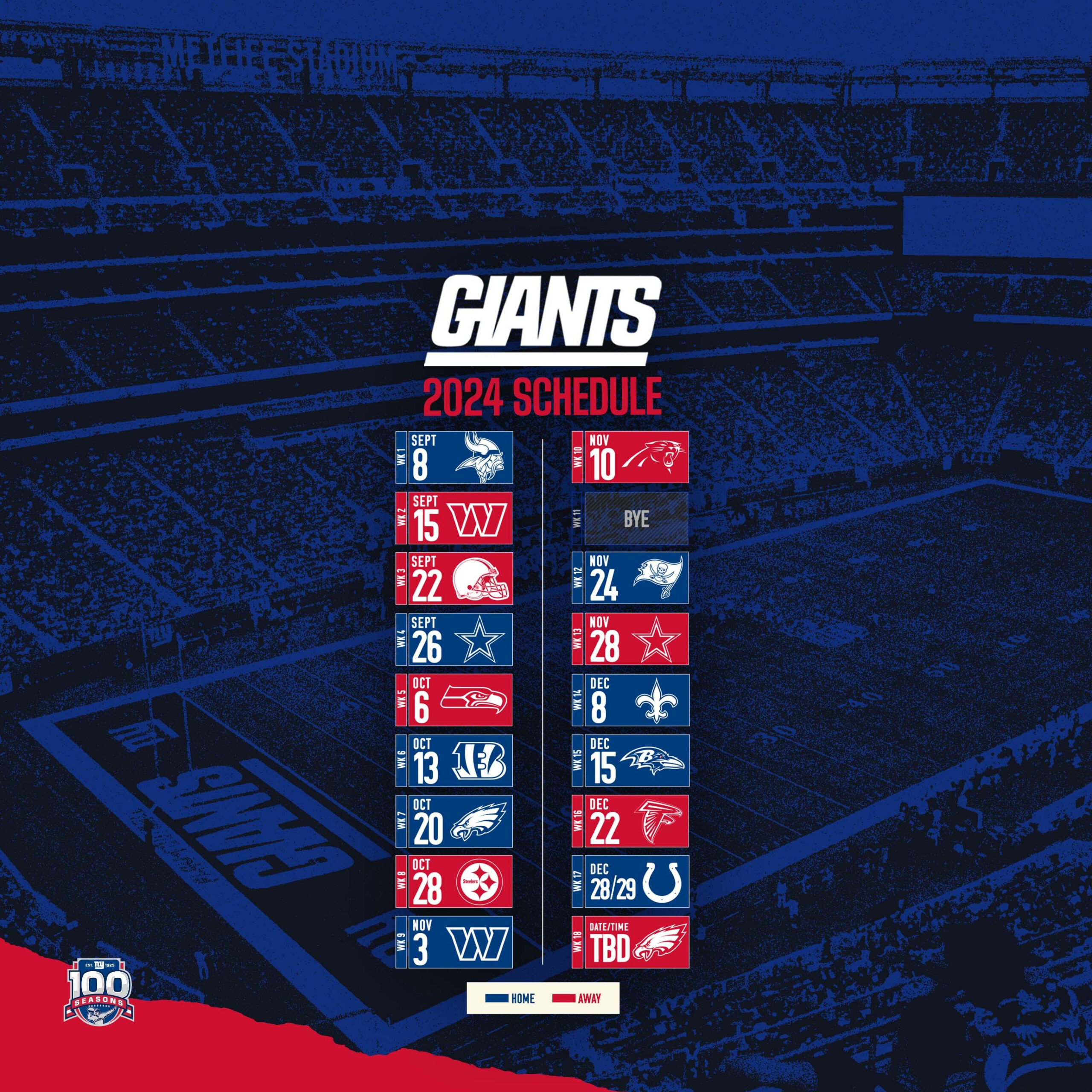 Giants Schedule | New York Giants – Giants - Worksheets Library regarding Ny Giants Football Schedule Printable