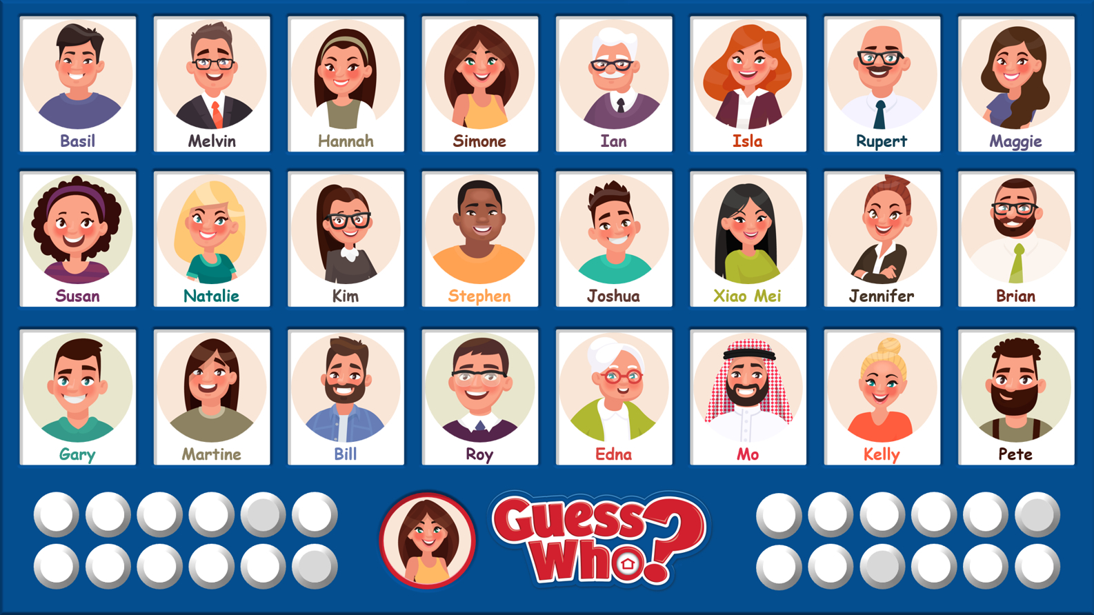 Guess Who Sheets Printable Guess Who Extra Character Sheets Guess intended for Guess Who Printable Game Sheets