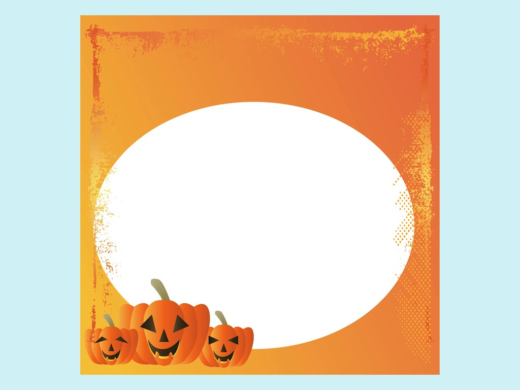 Halloween Card Template Vector Art &amp;amp; Graphics | Freevector in Template Free Printable Halloween Cards