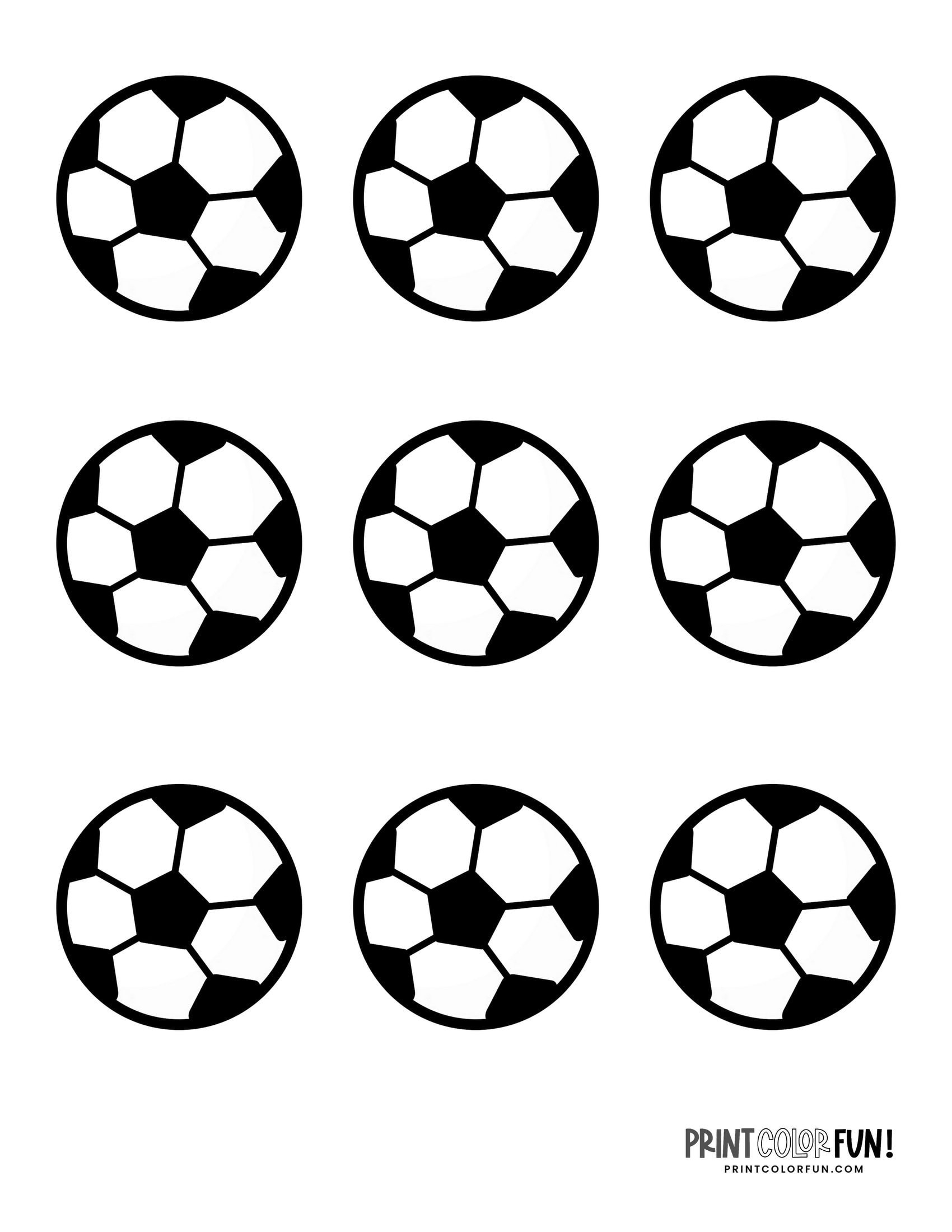 How To Shoot A Soccer Ball For Kids & Beginners in Free Printable Soccer Ball Images