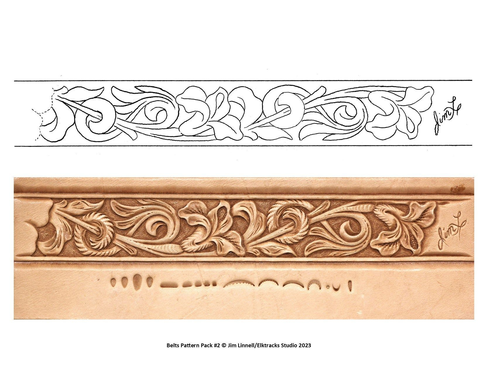 Leather Tooling Belt Patterns - Shop On Pinterest with regard to Printable Western Printable Leather Tooling Patterns