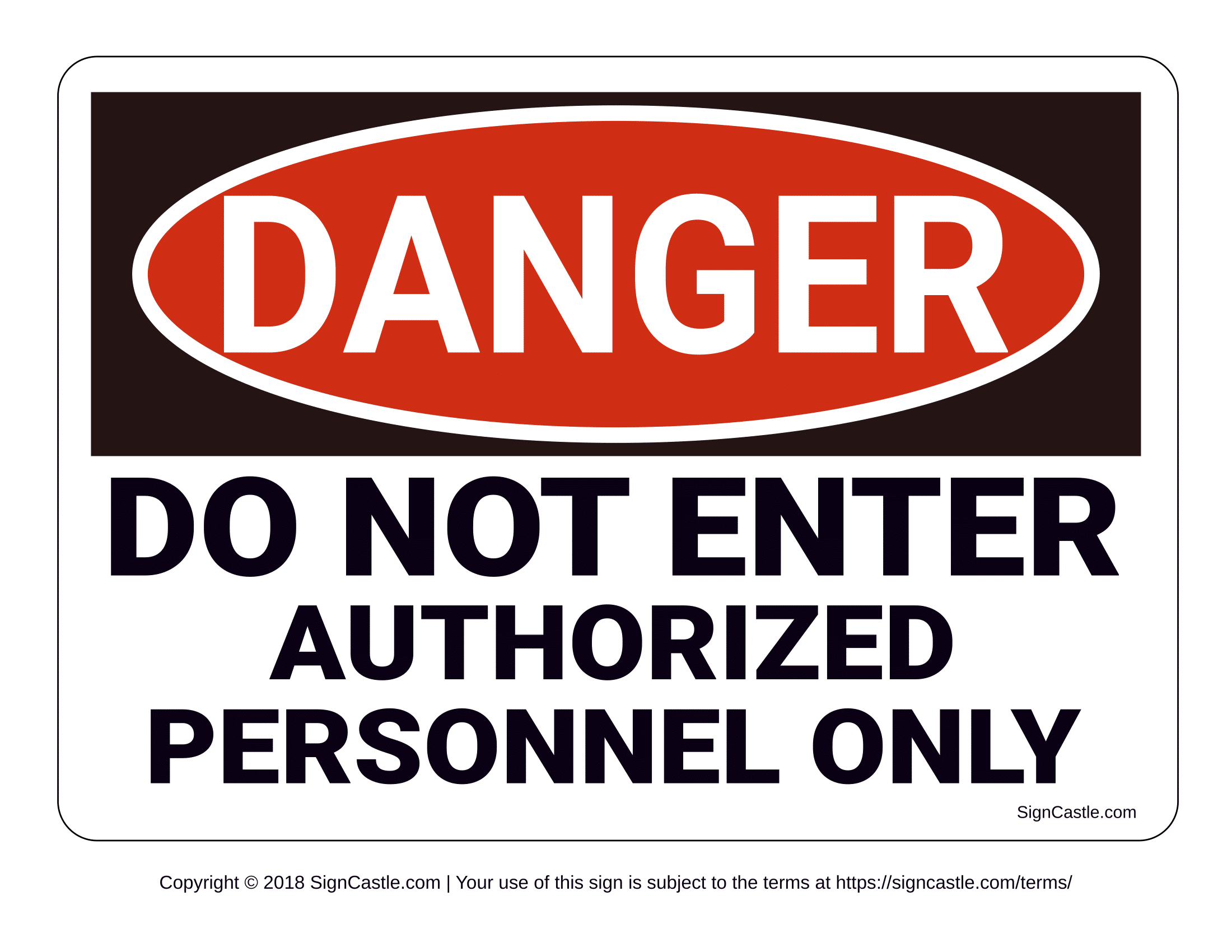 No Entry Signs | Poster Template with Do Not Enter Sign Printable Free