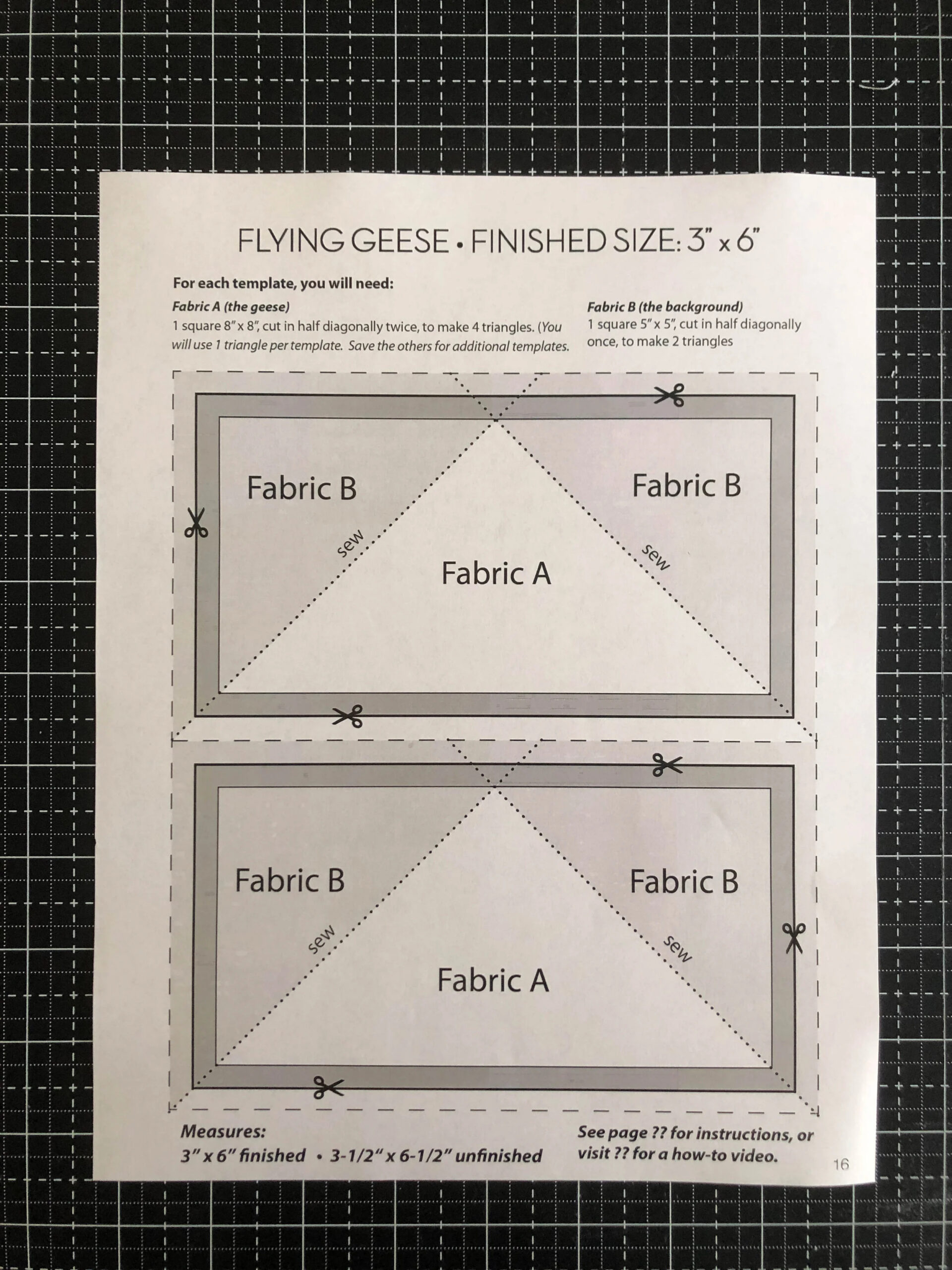 Perfect Flying Geese Units With No Stress — Lee Heinrich Designs in Free Printable Flying Geese Templates