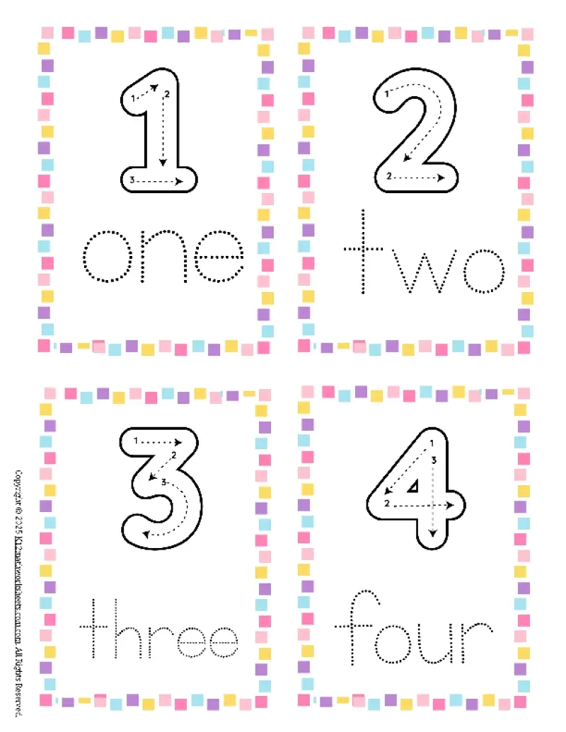 Preschool Number Flash Cards | Printable Pdfs regarding Pre School Number Flash Cards Printable