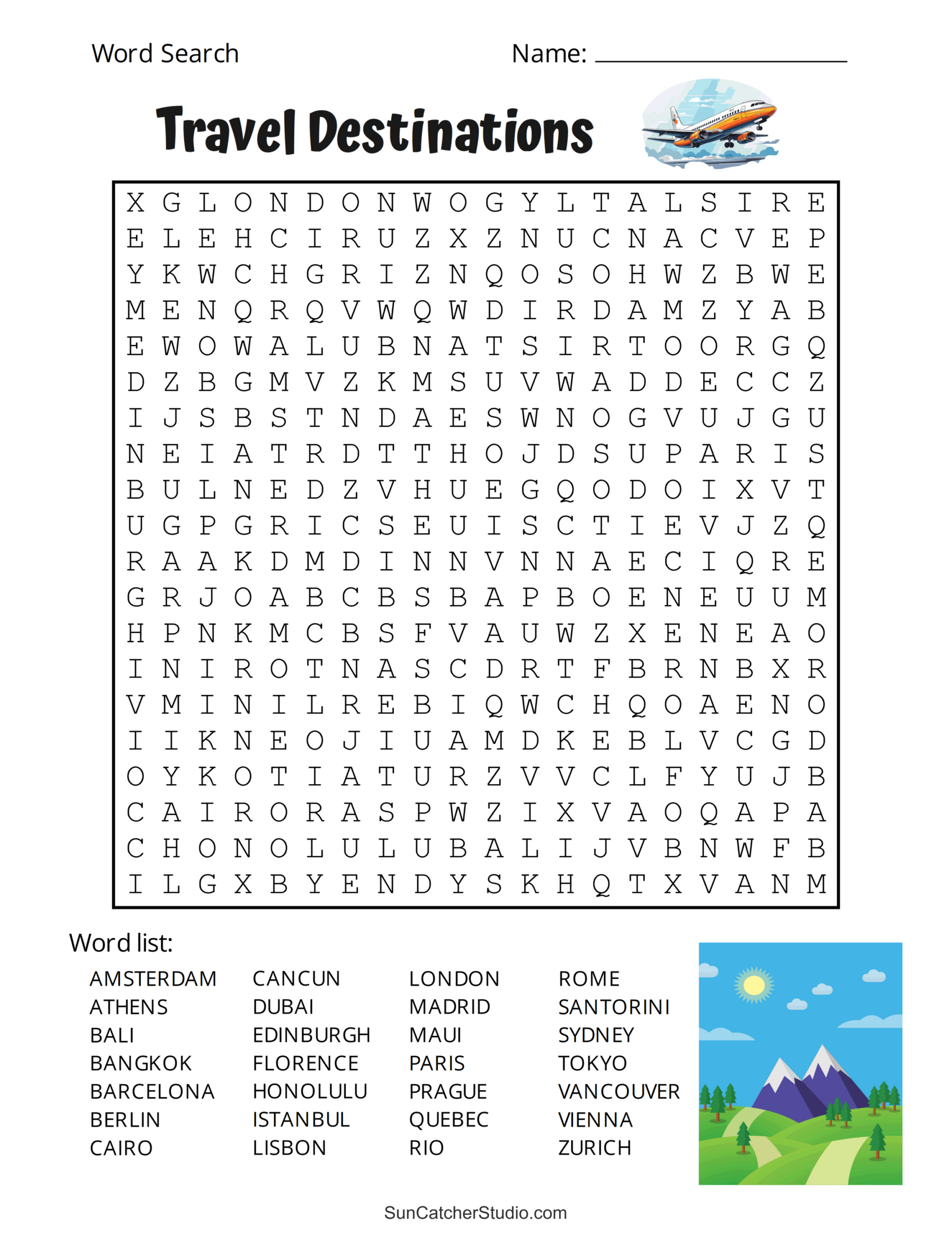 Printable Adult Word Search Puzzles (Word Find) – Free Printables intended for Large Print Free Printable Word Fill In Puzzles For Adults