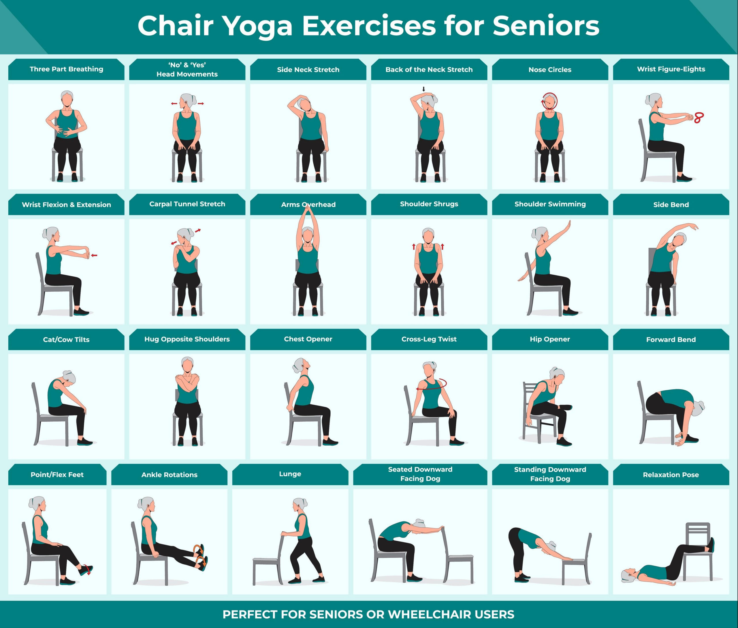Printable Easy Stretching Exercises For Seniors Printable Chair for Printable Stretching Exercises For Seniors