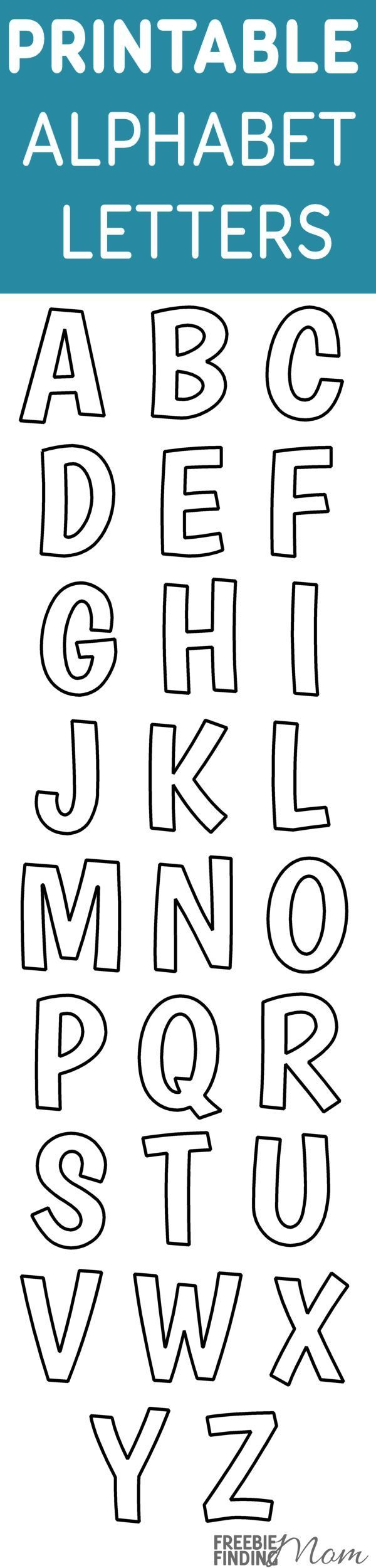 Printable Free Alphabet Templates throughout Free Printable Letter Stencils to Print