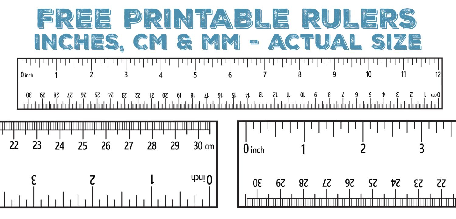 Printable Ruler - Free Accurate Ruler Inches, Cm, Mm - World Of inside Printable Ruler with Millimeters Actual Size
