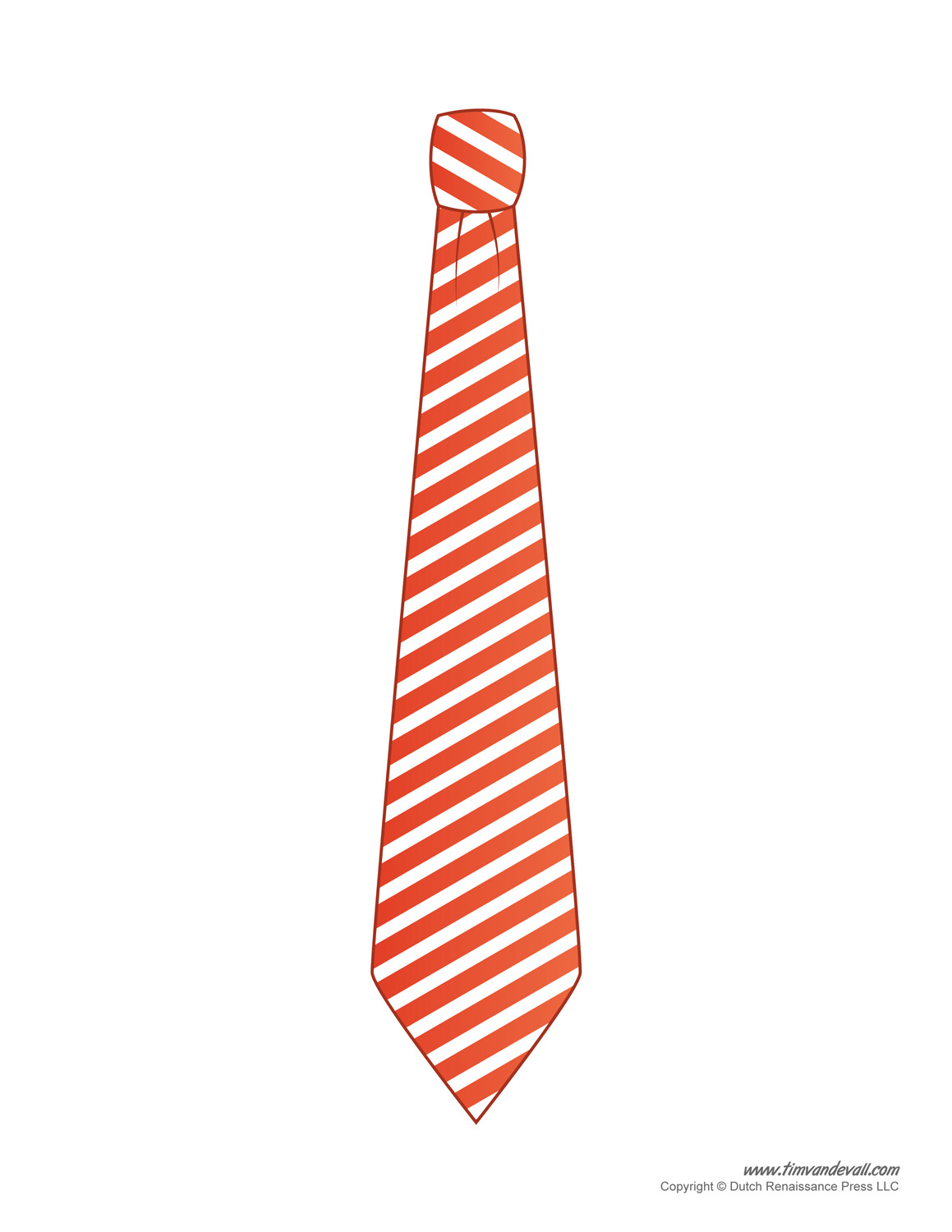 Printable Tie Template - Tim'S Printables within Printable Template of a Tie