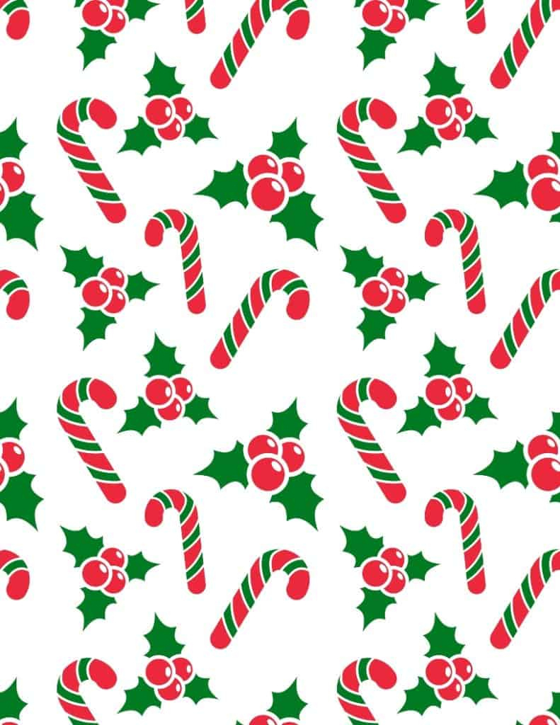 Printable Wrapping Paper (60 Free Pdfs For All Occasions) with Free Printable Christmas Gift Wrapping Paper