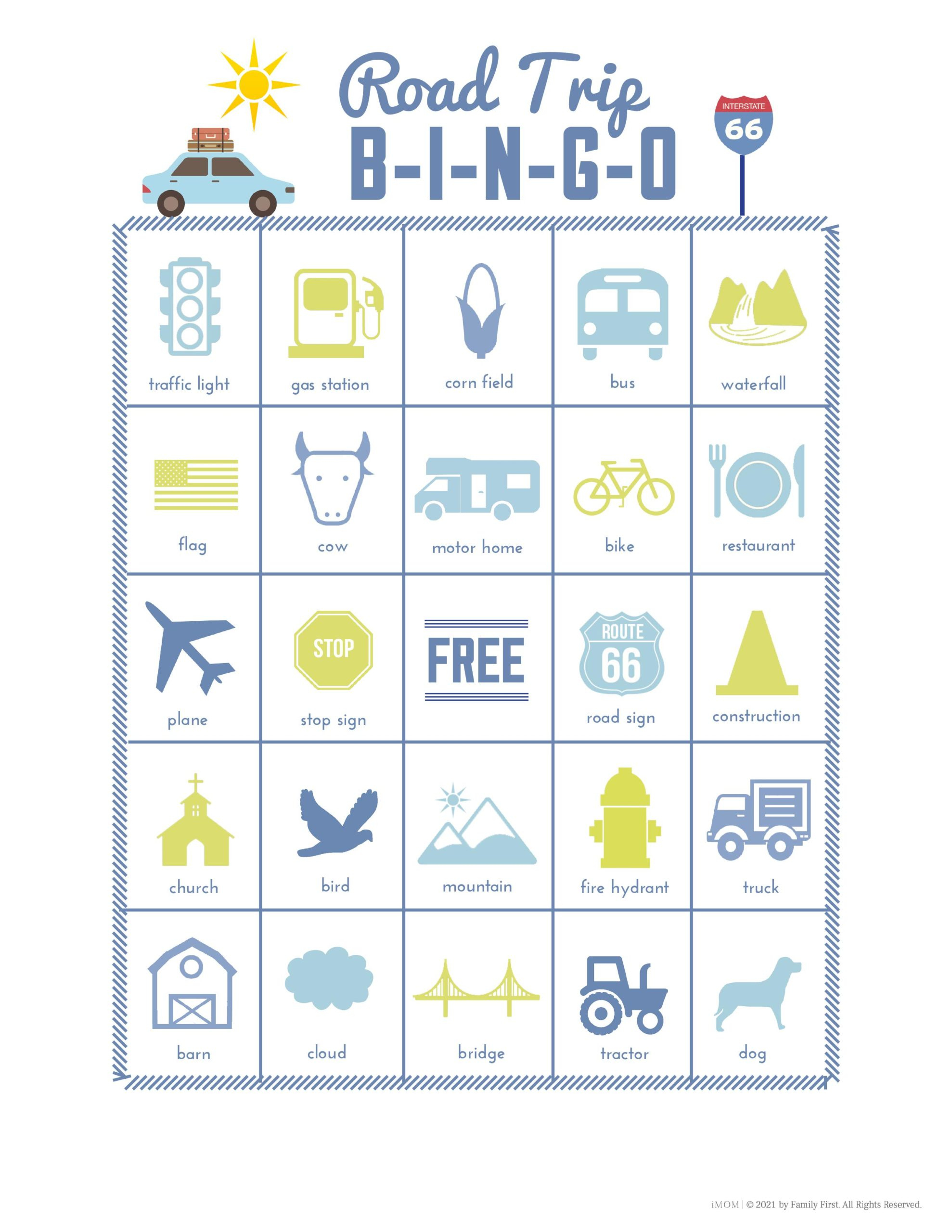 Road Trip Games For Summer - Imom pertaining to Printable Road Trip Games Free