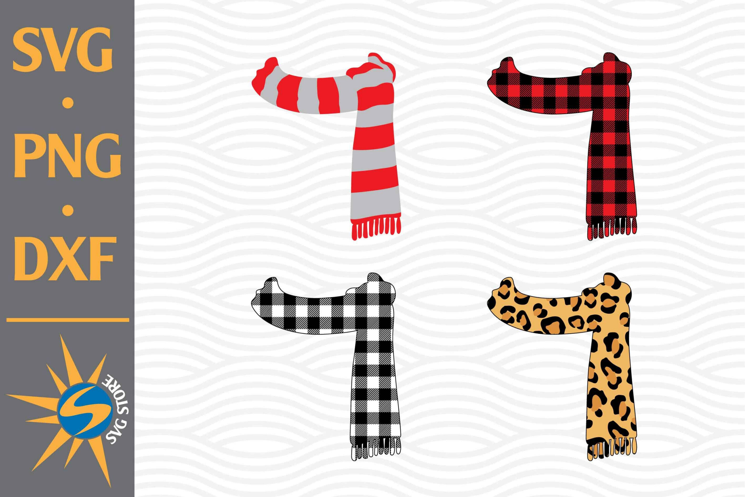 Snowman Scarf Svg, Png, Dxf Digital Files Includesvgstoreshop pertaining to Free Printable Snowman Scarf Template