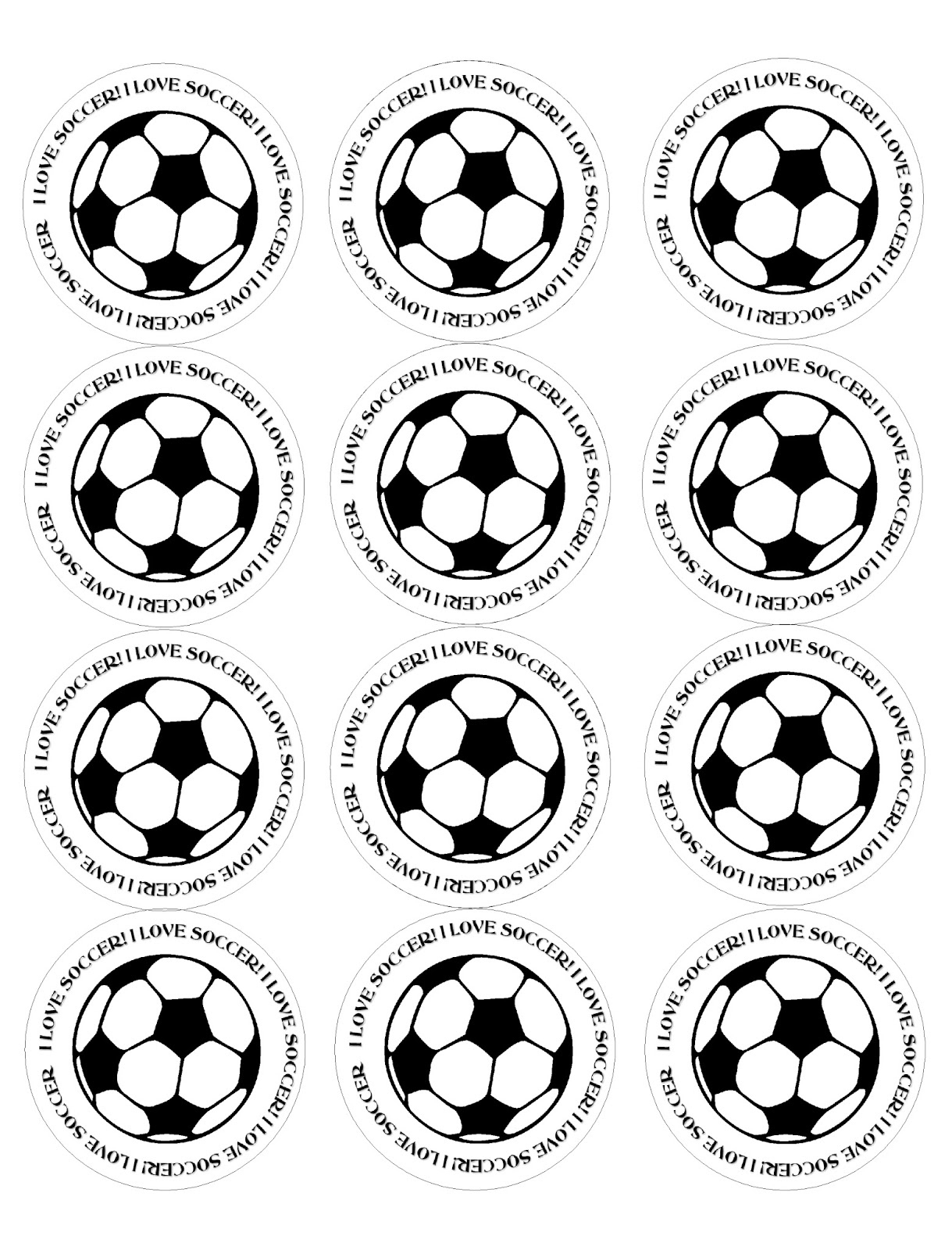 Soccer Ball Printable Free for Free Printable Soccer Ball Images