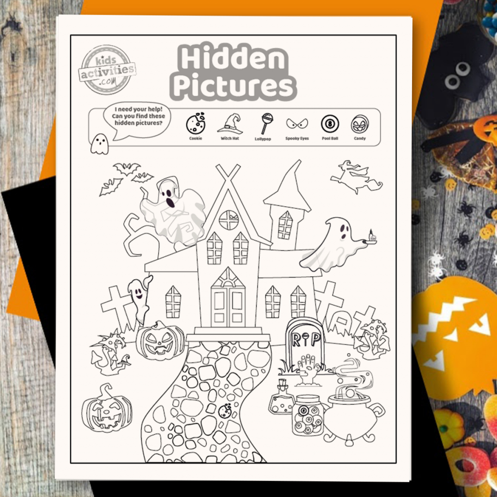 Spooktacular Halloween Hidden Pictures Printable (Too Adorable!) regarding Hidden Pictures Halloween Free Printables