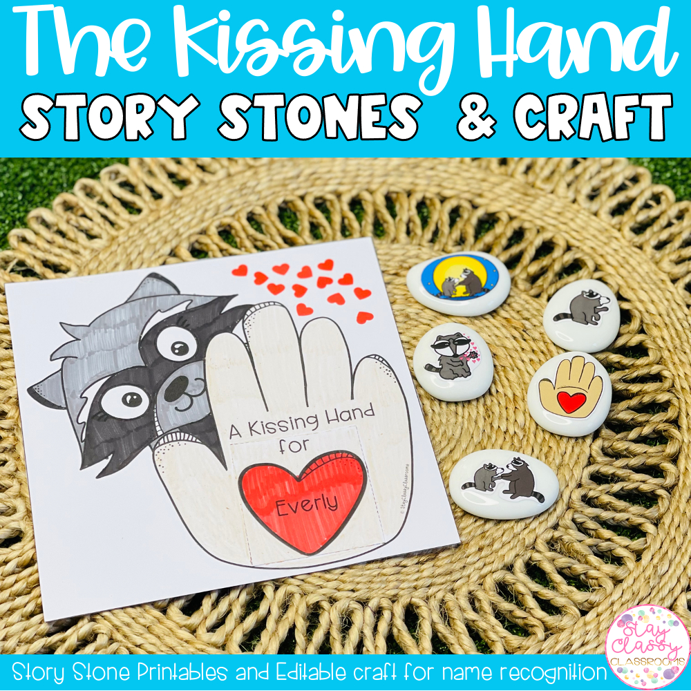 The Kissing Hand | Story Stone Printables And Craft in The Kissing Hand Printable Book