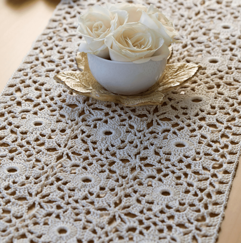 The Ultimate List Of The Best Crochet Table Runner Patterns - Easy pertaining to Free Printable Crochet Table Runner Patterns
